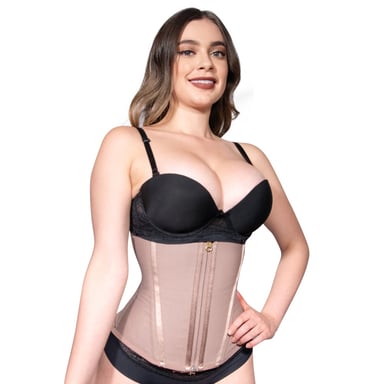 CINTURILLA REDUCTORA 9 VARILLAS – TRES LINEAS DE BROCHES Y CREMALLERA – REF LZ3 - 4