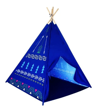 CARPA TIPI CARPA INDIO NIÑO NIÑA COLOR AZUL - 1