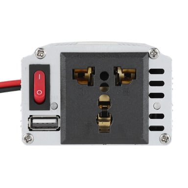 INVERSOR 12V A 220V AUTO CONVERSOR CORRIENTE VOLTAJE 200W - 2