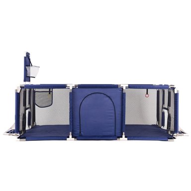 CORRAL SEGURIDAD MUNDO ONLINE ELITE-2101 CELESTE BEBES ARO BASKET 180CM + PELOTITAS - 2