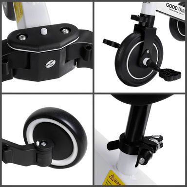 TRICICLO CORREPASILLOS MUNDO ONLINE BLANCO MULTIPOSICIONES 3 EN 1 - 9