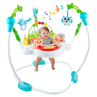 CENTRO DE ACTIVIDADES BEBE SALTARINA MUSICAL BABYJUMPER VERDE - 1
