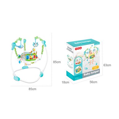 CENTRO DE ACTIVIDADES BEBE SALTARINA MUSICAL BABYJUMPER VERDE - 6