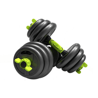 SET MANCUERNAS SPORTIME ACERO 40 KG ARMABLES MULTIFUNCIÓN - 1