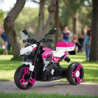 MOTO ELECTRICA NIÑO A BATERIA NITRO ITALY V4 LUZ Y SONIDO - 2