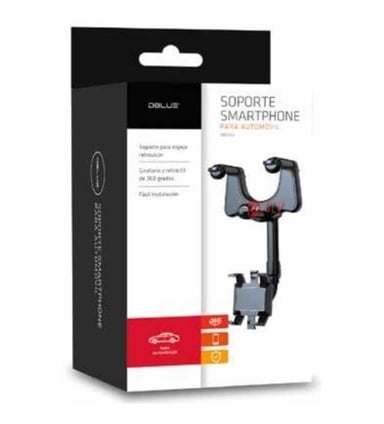 SOPORTE CELULAR DBLUE PARA ESPEJO RETROVISOR AUTOMÓVIL - 3