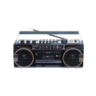 RADIO BLUETOOTH AUDIO PRO X-BASS RETRO CASSETTE 10W PS - 1