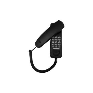 TELÉFONO FIJO DBLUE PARA SOBREMESA O PARED NEGRO - PS - 1