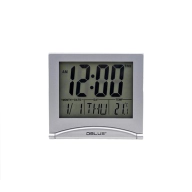 RELOJ DIGITAL DE ESCRITORIO CON TEMPERATURA Y ALARMA - PS - 1
