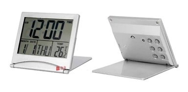 RELOJ DIGITAL DE ESCRITORIO CON TEMPERATURA Y ALARMA - PS - 3