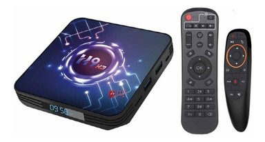 STREAMING PUNTOSTORE 8K 7680 X 4320 X3 SMART TV BOX MEDIA H9 ANDROID 9 32GB PS - 4