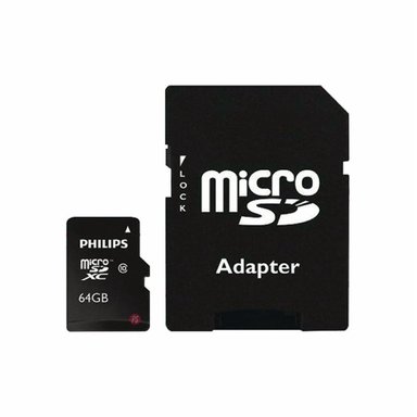 TARJETA SDXC PHILIPS MEMORIA MICROSDXC 64GB CLASS 10 - PS - 2