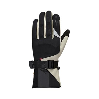 GUANTES PARA MOTO MADBIKE TÉRMICOS CON PROTECCIÓN NUDILLOS BEIGE - PS - 2