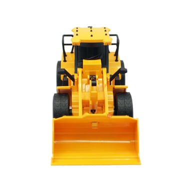 EXCAVADORA JUGUETE PUNTOSTORE AMARILLO RC LUZ Y SONIDO RECARGABLE ESCALA 1:24 - PS - 2