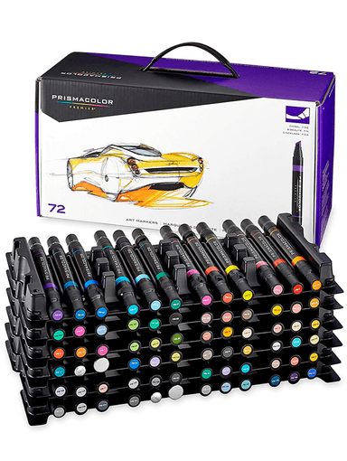MARCADORES PRISMACOLOR PREMIER 72 COLORES - 1