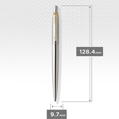 BOLIGRAFO PARKER JOTTER ACERO INOXIDABLE C/DORADO - 5