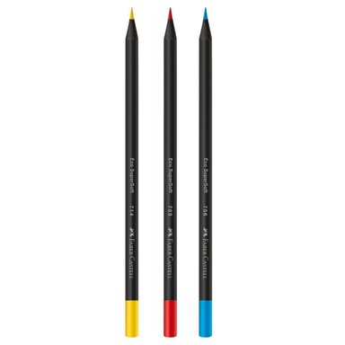 SET 100 LAPICES COLORES FABER CASTELL ECOLAPICES SUPERSOFT - 3