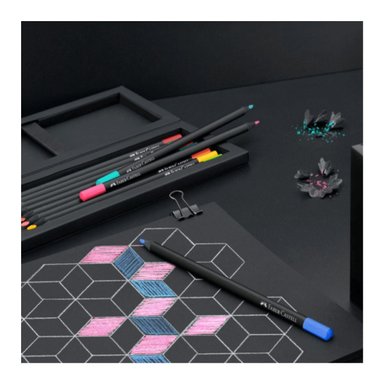 SET 100 LAPICES COLORES FABER CASTELL ECOLAPICES SUPERSOFT - 6