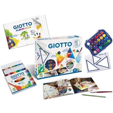 SET CREATIVO GIOTTO ART LAB PINTURA 82 PIEZAS - 2