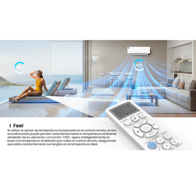 AIRE ACONDICIONADO AIWA SPLIT INVERTER 24000BTU AW-24INVG - 8