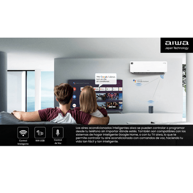 AIRE ACONDICIONADO AIWA SPLIT INVERTER 24000BTU AW-24INVG - 9