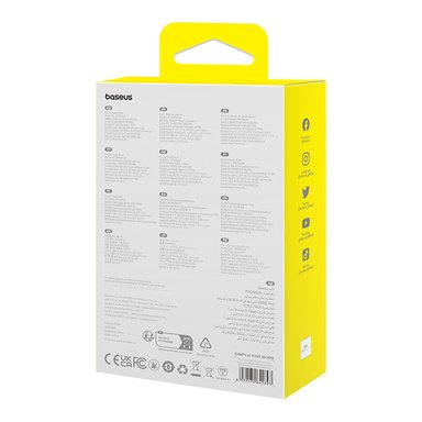 POWERBANK BASEUS MAGNÉTICO MINI 10000MAH 20W MAGSAFE - EDICIÓN LIGHTNING - BLANCO - 8
