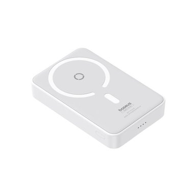 POWERBANK BASEUS MAGPRO 5000MAH 20W INALÁMBRICO PD CON SOPORTE MAGNÉTICO - BLANCO - 5