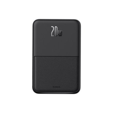POWERBANK BASEUS MAGPRO 5000MAH CARGA RÁPIDA INALÁMBRICA PD 20W CON SOPORTE MAGNÉTICO - NEGRO - 3