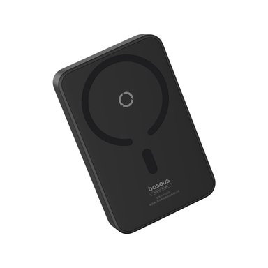 POWERBANK BASEUS MAGPRO 5000MAH CARGA RÁPIDA INALÁMBRICA PD 20W CON SOPORTE MAGNÉTICO - NEGRO - 6