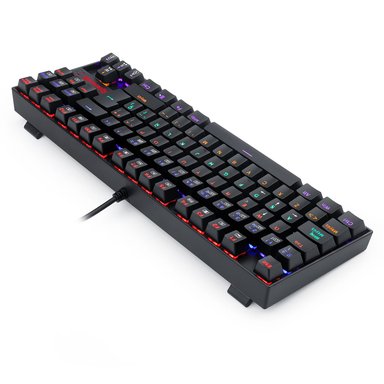 Teclado Gamer KUMARA 2 K552R-SP Rainbow Switch Red Negro - 8