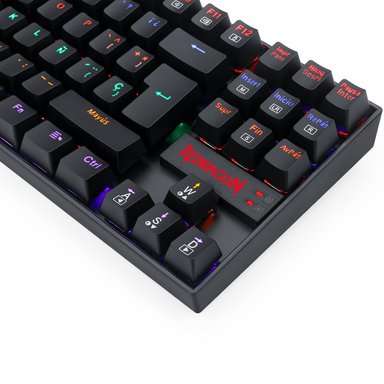 Teclado Gamer KUMARA 2 K552R-SP Rainbow Switch Red Negro - 9