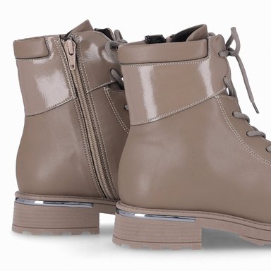 BOTIN MUJER TAUPE GISA/CORDONES PICCADILLY - 2