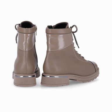 BOTIN MUJER TAUPE GISA/CORDONES PICCADILLY - 4