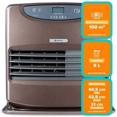 ESTUFA A PARAFINA LÁSER MADEMSA MFHK 590 PLUS - 3