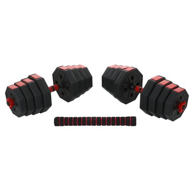 SET BODYTRAINER MANCUERNA HEXAGONAL AJUSTABLE 30 KG - 5