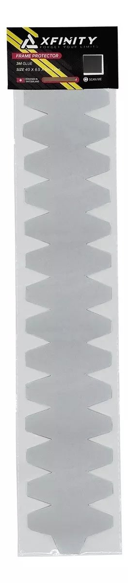 PROTECTOR DE PALA PADEL XFINITY SILICONA TRANSPARENTE - 2