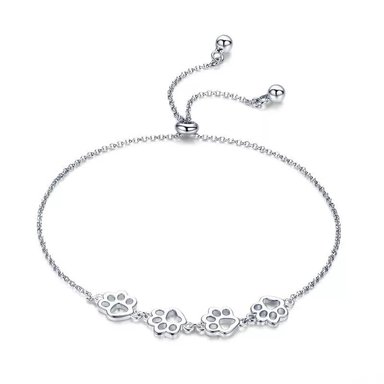 PULSERA VOUSEZ HUELLA MASCOTA PLATA 925 - 1