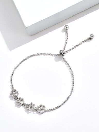 PULSERA VOUSEZ HUELLA MASCOTA PLATA 925 - 2