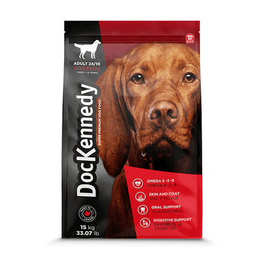 ALIMENTO SECO PERROS ADULTO DOC KENNEDY SABOR CERDO 15 KG - 1