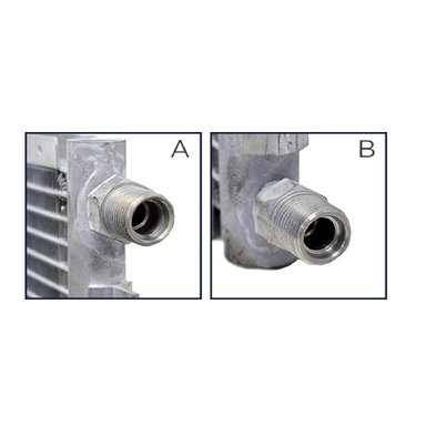 CONDENSADOR DE A/C AMERICAN AIR 15X27 4 RIELES FLUJO PARALELO UNIVERSAL - 2