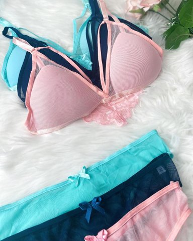 CONJUNTO MUJER SEDUCTORA BÁSICO LÍA - 1