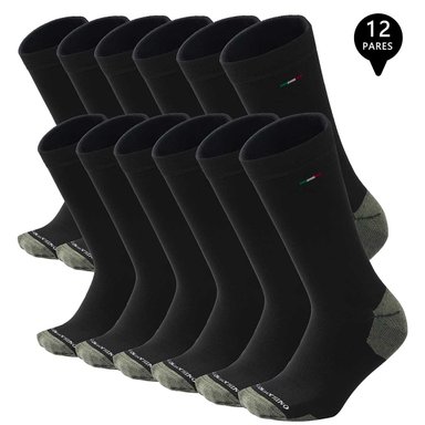 PACK DE 12 CALCETINES VESTIR BAMBÚ COBRE HOMBRE - 1