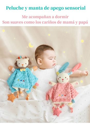 PELUCHE LUBABYCAS APEGO SENSORIAL ALGODÓN ZIMBA - 2