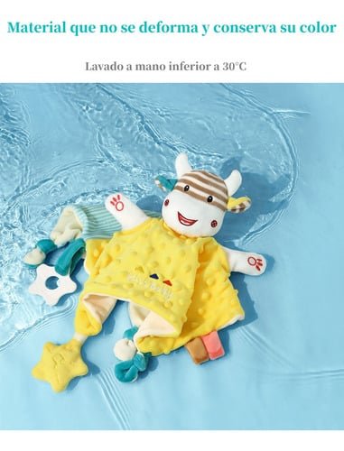 PELUCHE LUBABYCAS APEGO SENSORIAL ALGODÓN ZIMBA - 5