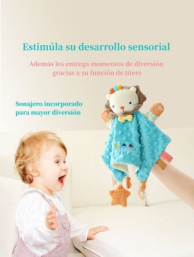 PELUCHE LUBABYCAS APEGO SENSORIAL ALGODÓN ZIMBA - 6