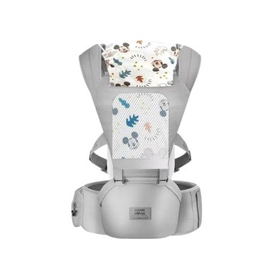 PORTABEBÉ LUBABYCAS ERGONÓMICO 6 EN 1 BY GRIS - 1
