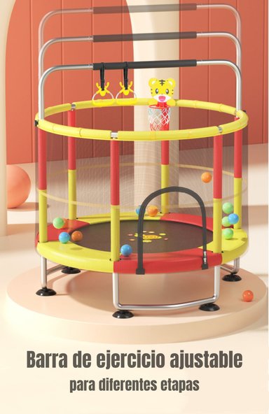 CAMA ELASTICA TRAMPOLINE 150CM MAS JUEGOS LUBABYCAS - 4