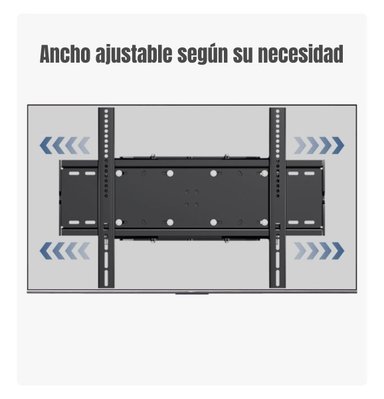 SOPORTE TV AJUSTABLE DOBLE BRAZO 40'' A 75'' BY LUBABYCAS - 3