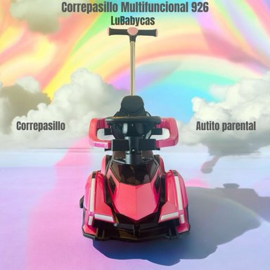 CORREPASILLO ANDADOR AUTO CON MANILLA LUBABYCAS ROSADO - 2