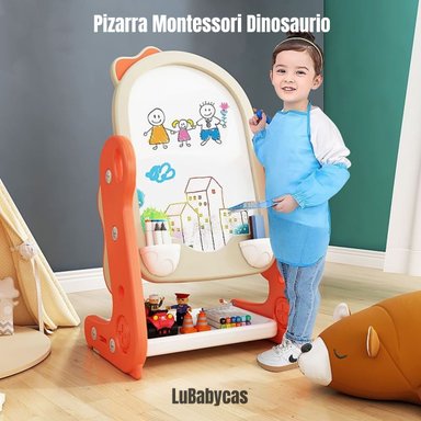 PIZARRA ATRIL REGULABLE PLUMON CON ACCESORIOS LUBABYCAS - 2